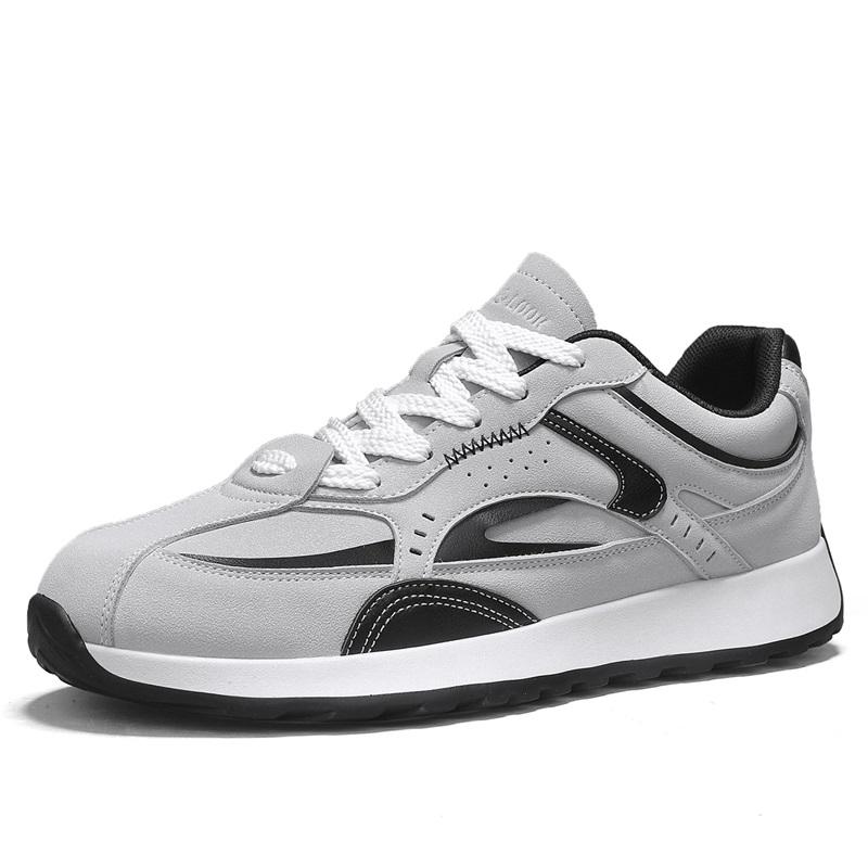 

Men s fashion casual shoes four season new non-slip breathable light city walking shoes youth outdoor running sports board shoes 39