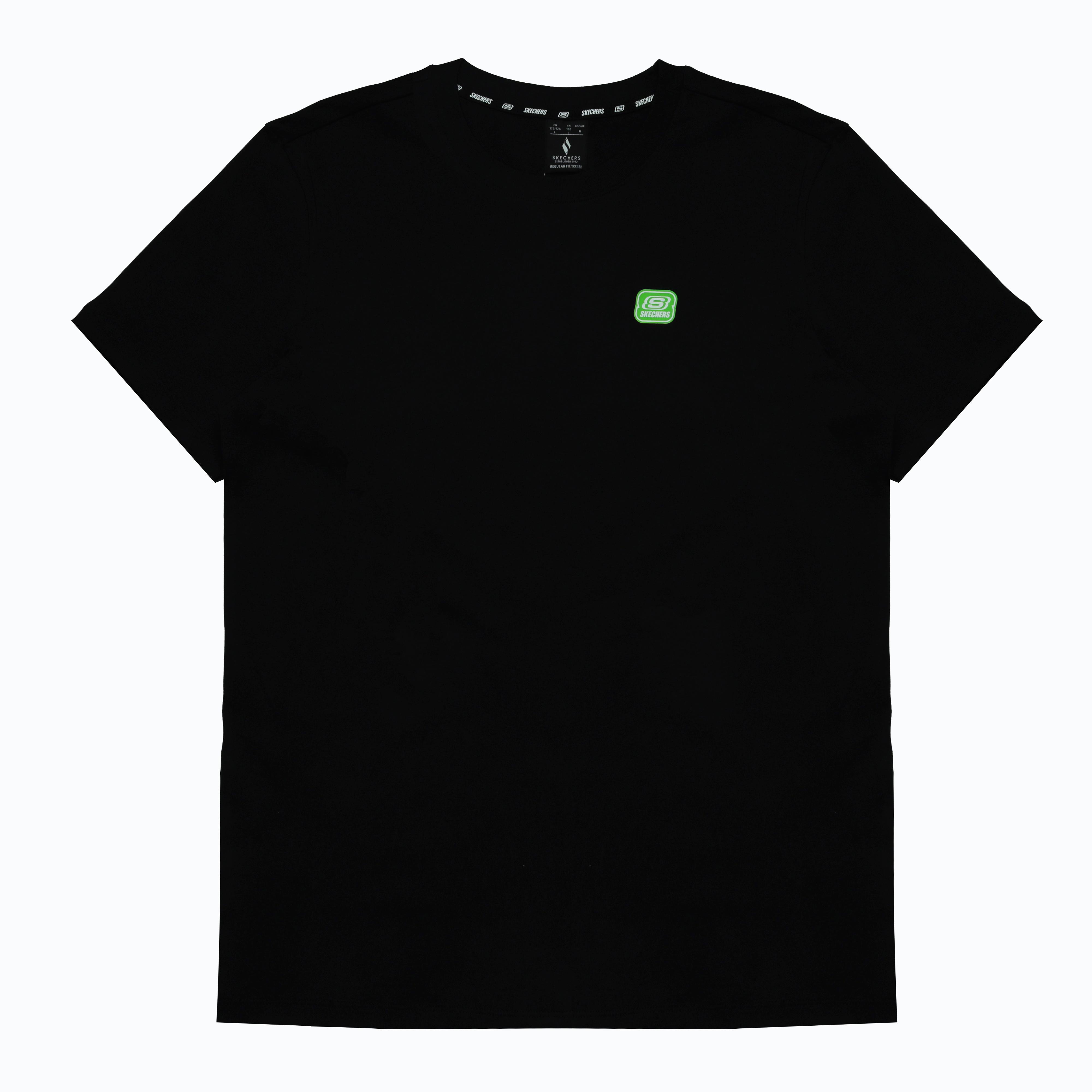 Skechers Soft Comfortable Breathable Cotton Round Neck Short Sleeve T-Shirt Men tops RF-L320M055A-0018 L