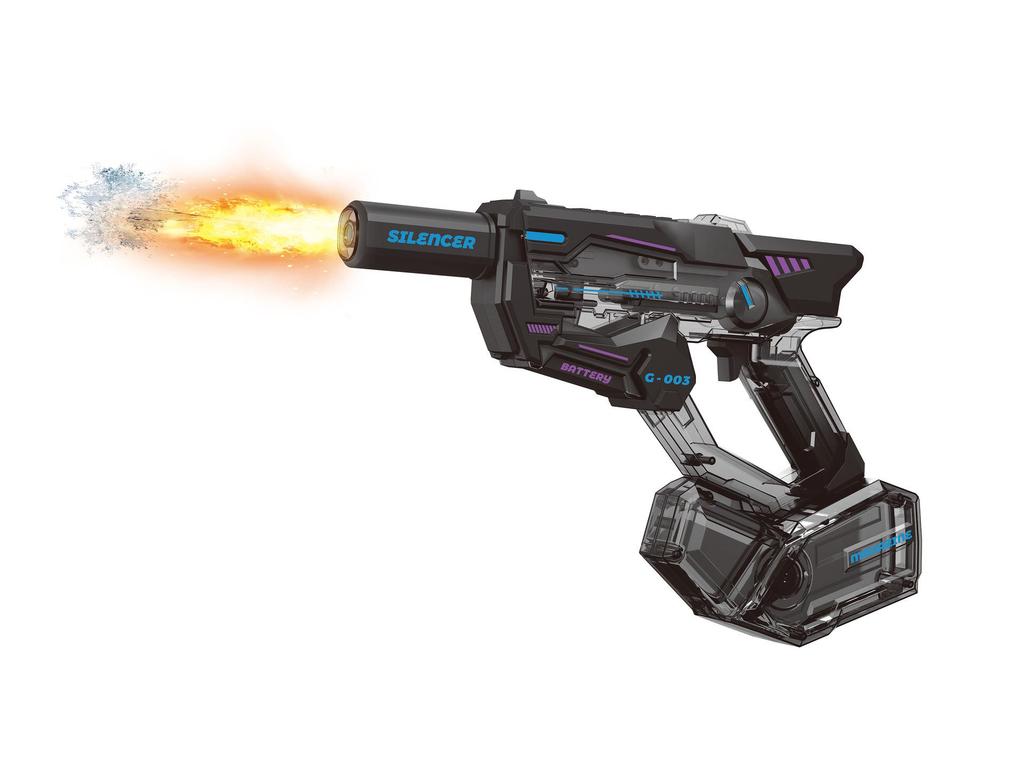 High-Pressure Automatic Water Absorption Squirt Gun - Powerful & Continuous Spray Toy for Kids.