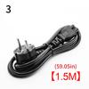 3 Prong Laptop Charging Cable Power Cord Suitable for Multiple Laptop Brands Fast Charging and Overload Protections