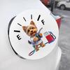 Auto Kraftstofftank Aufkleber Wasserdicht Lustig Auto Tankdeckel Sticker Cartoon Katzen Hunde Auto Tankanzeige Aufkleber für die meisten Fahrzeuge LKW SUVs