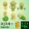 Smiski Fitness Sports Series Blind Box Glow In the Dark Anime Figures PVC Mini Collectible Toys 6 Styles Gift for Kawaii Lovers