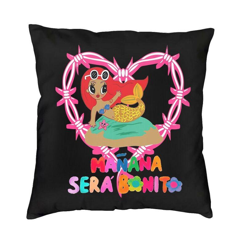 

Manana Sera Bonito Colombian Music Singer Karol G Cushion Cover xcm Soft Nordic Pillows Case for Sofa 30cmx30cm