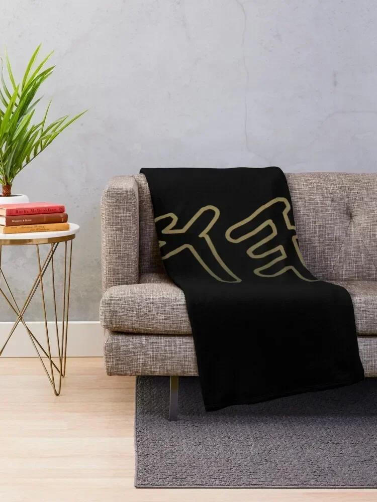 Old Hebrew Name of God Yahuah Throw Blanket Nap Designers Fluffy Shaggy Blankets