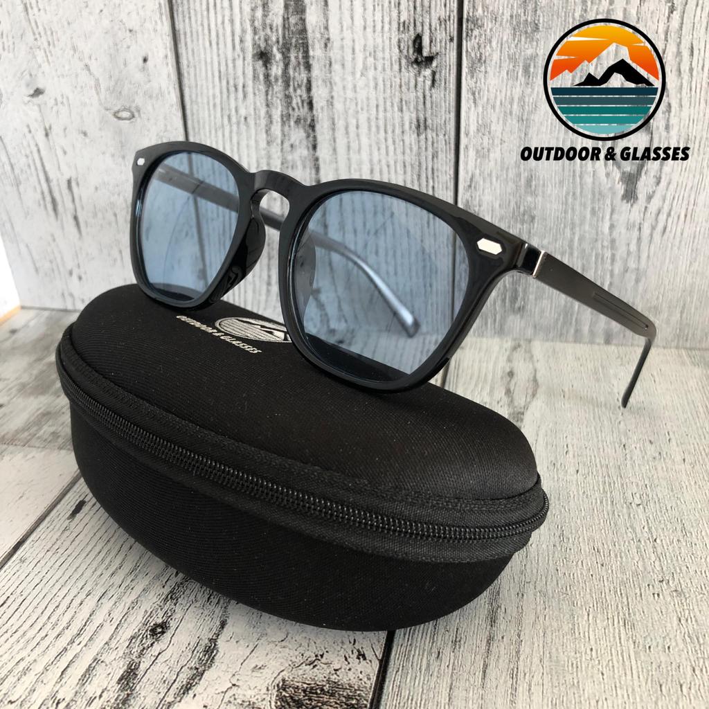 [OUTDOOR & GLASSES] Sunglasses for Men and Women, Polarized, Photochromic, Polarized Lenses, for Driving, Fishing, Boston Style, UV400 Protection,