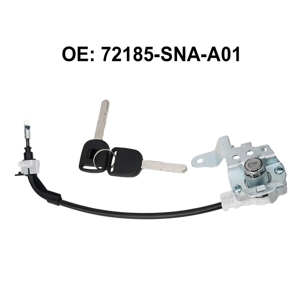 1set Fits For Honda CIVIC 2006-2011 Driver Door Lock Cylinder & 2 Keys #72185-SNA-A01 Car Exterior Locks Hardware Part