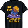 Hip Hop Music 50th Anniversary Black History DJ Dance Rapper T-Shirt