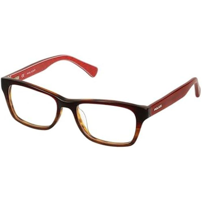 Monture de lunettes - POLICE - VK030N-48ABRM - Rouge - Plastique - Non gradué