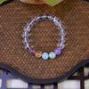 Colorful Multi-Gem Crystal Bracelet