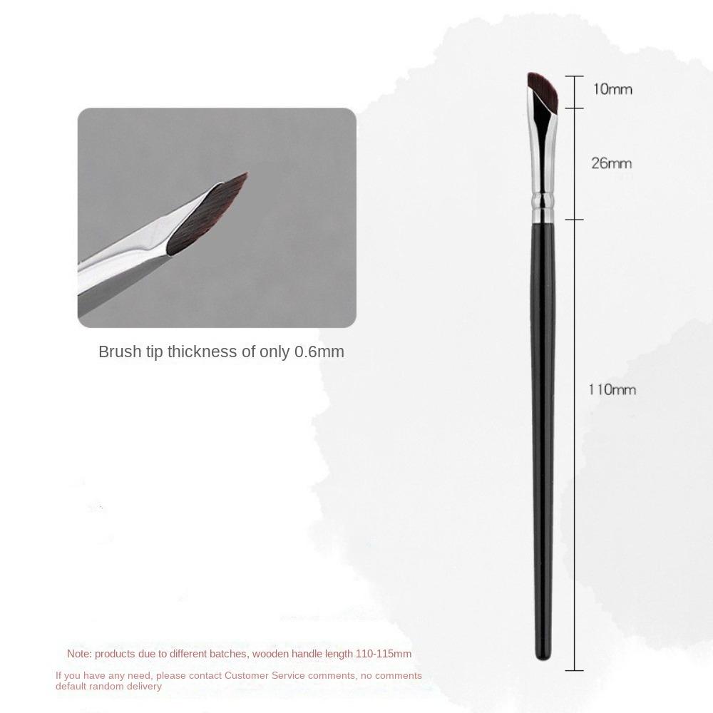 1/6Pcs Ultra Thin Blade Eyeliner Brush Fine Angle Precise Detail Brush Makeup Tool