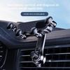 360° Rotating Telescopic Car Phone Holder Gravity Air Vent Mount Anti-Drop Phone Stand for Drivers Road Trip Use
