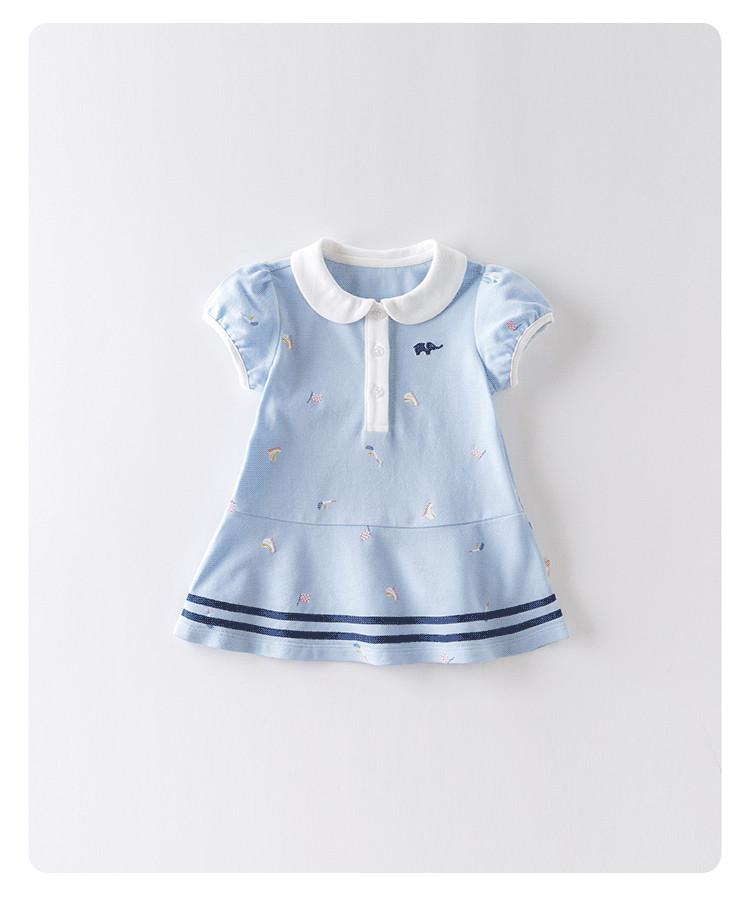 David Bella Girls' Dress Summer Dress Baby Princess Dress Academy Children's Dress