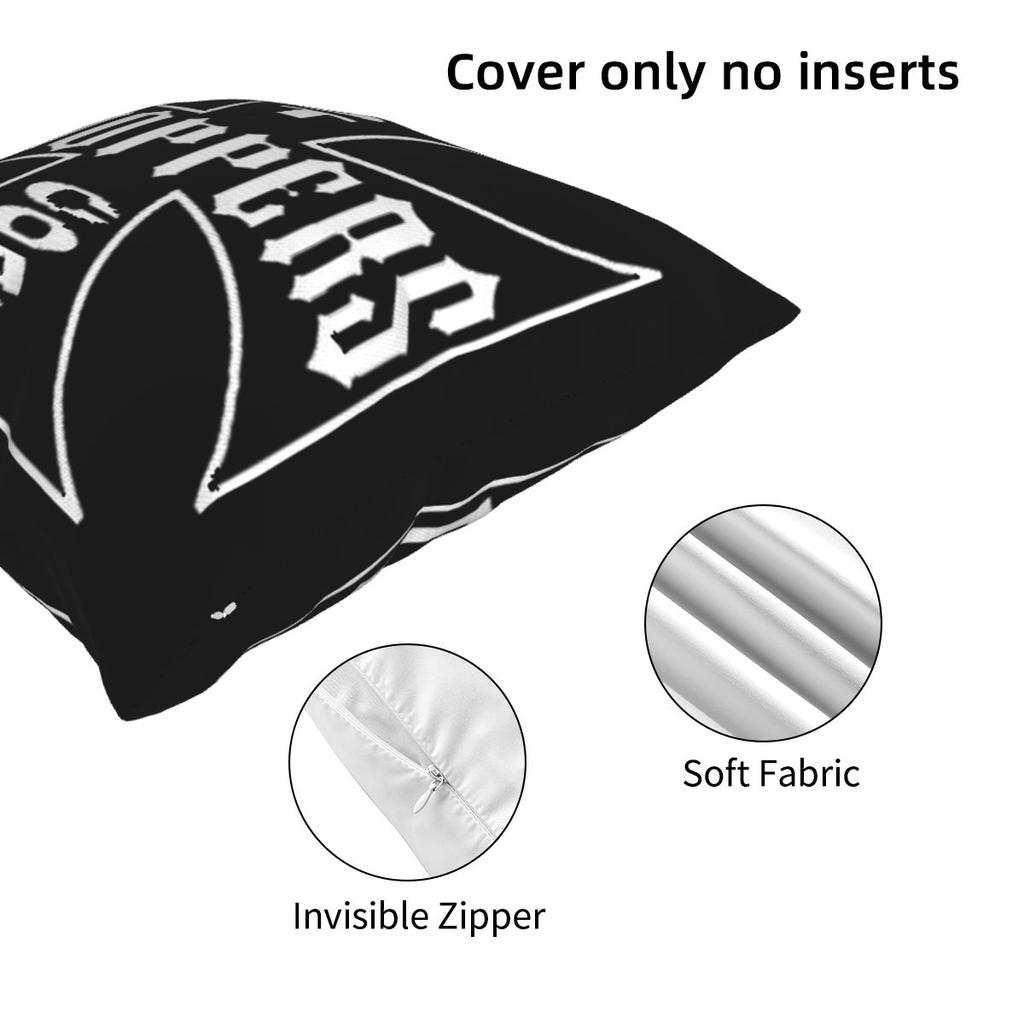 Personalized West Coast Iron Cross Choppers Square Pillowcase Cushion Cover Pillow Case Throw Pillow Cover for Home Bedroom Car