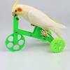 Bird Interactive Toy Creative Colorful Funny Parrot Bike Toy for Home