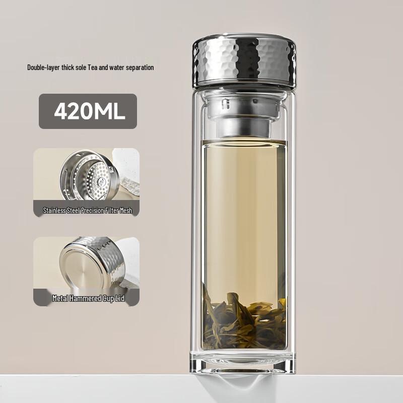 Shangqi High Borosilicate Tea Infuser Cup 420ML