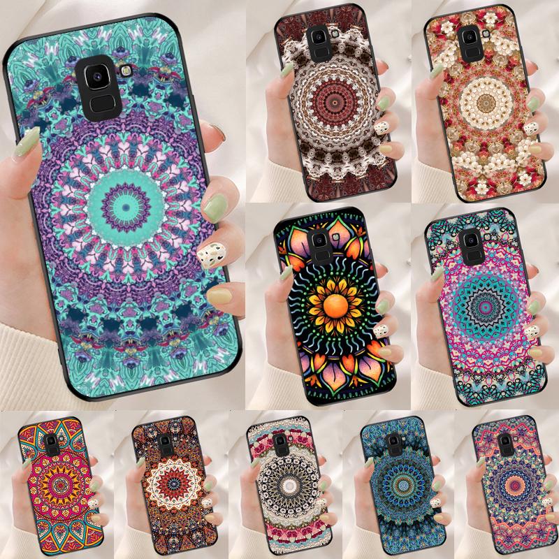Floral Flower Mandala Design For Samsung Galaxy M14 M34 M54 M20 M06 M16 M12 M13 M15 M35 M55 M33 M53 M21 M31 M32 M52 Case