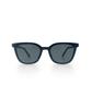 KOLEAT Men Layered Horn-Rimmed Plain Black Uv Protection Sunglasses [Mgabk]