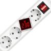 AC 50-500V Universal Square LED Digital Voltmeter Voltage Meter EU Plug Socket AC Voltmeter Tester Detector 220V/230V