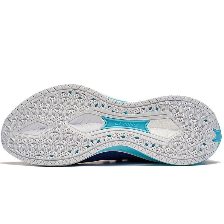 Li Ning Wu Shi 5S 3.0 Non-Slip Wear-Resistant Breathable Low-Top Running Shoes Men Sneakers Cobalt Purple Blue ARST001-6