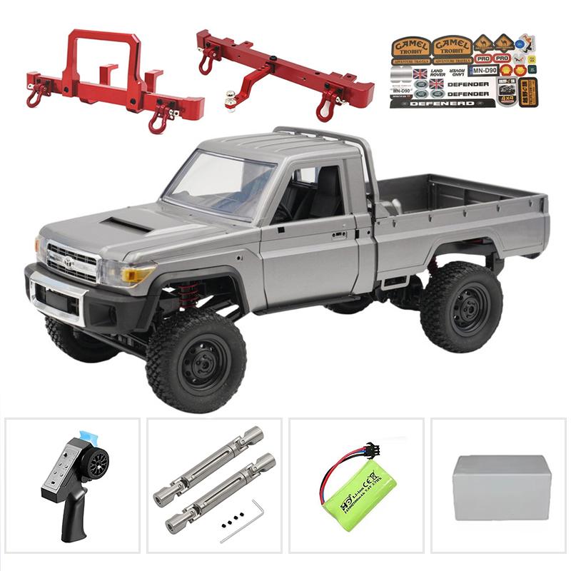 RE02The New MN MN82s MN82 Genuine Toyota LC79 Pickup Remote Control Mode Four-wheel Drive Off-road Mountain Bike Toy Christmas Gift