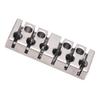 6 String Lock with Screws Metal Headless Guitar Bridge String Lock Musical Instrument Parts 42mm