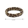 Leopard Pattern Hair Tie Elastic Scrunchies Fashion Towel Rings Hair Rope for Women Girl Daily Use Hair Ornament 5pcs