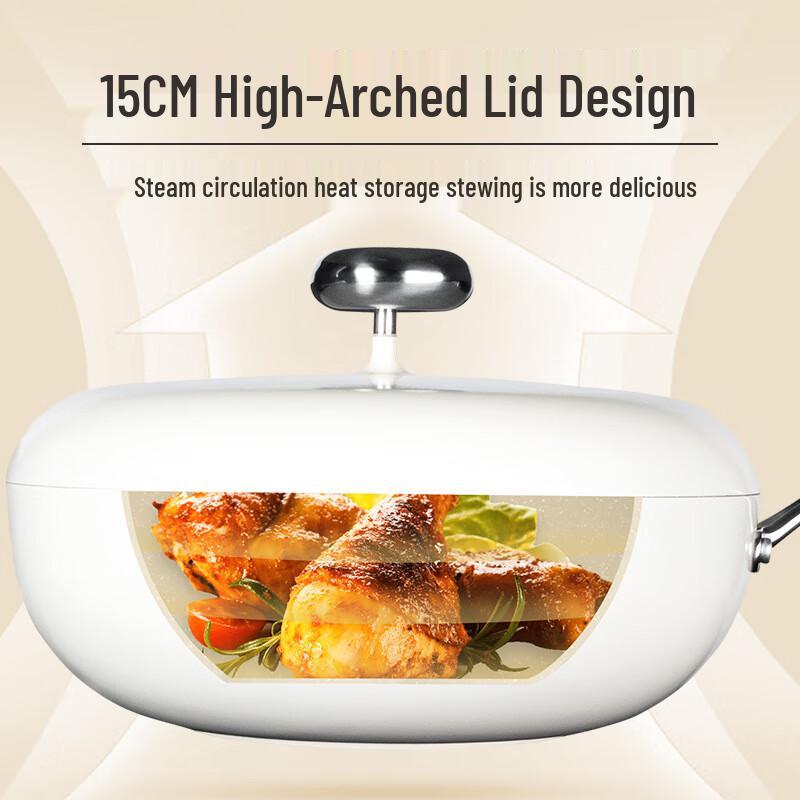 Qingwei Pebble Maifan Stone Non-Stick Cookware