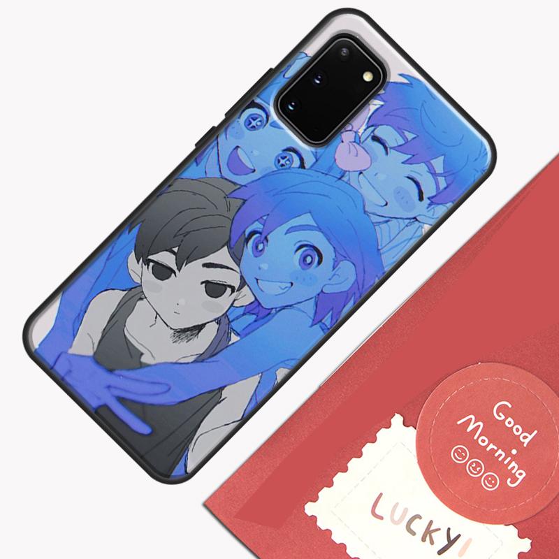 Omori Game Case For Samsung Galaxy S22 S21 S23 Ultra Note 20 S8 S9 S10 Note 10 Plus S20 FE Back Cover