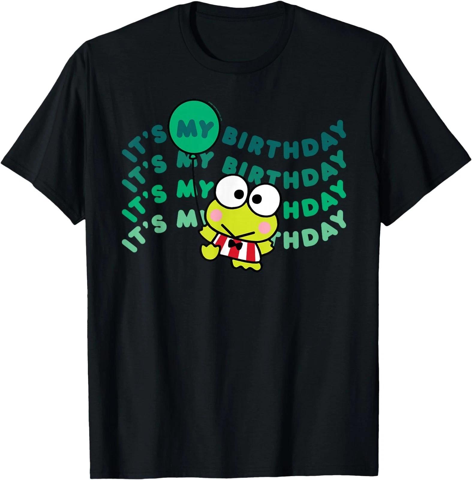 Keroppi It s My Birthday T-Shirt S