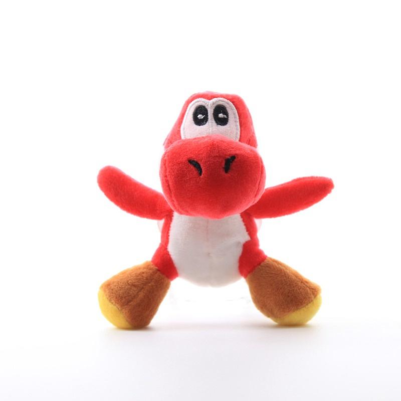 Porte-clés Peluche Yoshi Vert Super Mario Bros Jouet en Peluche Doux Pour Collectionneurs