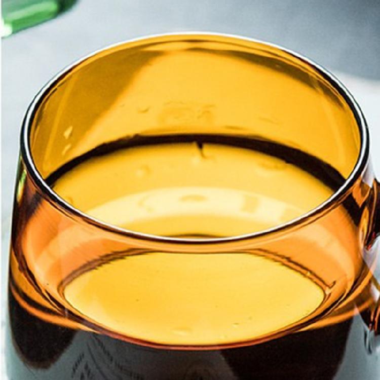 Frühstückstasse Haushalts-Wasserbecher Glasmaterial Geeignet für Milchkaffee