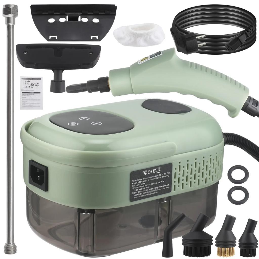 Multifunkční přenosný parní čistič Vysokoteplotní sterilizace Dezinfekce Interiérový parní čistič na podlahu, kuchyň, auto