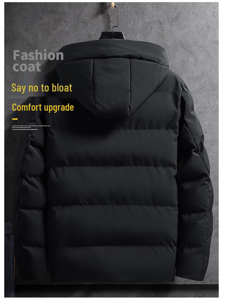 Men's 2023 Korean Style Winter Cotton Coat – Thickened Padded Jacket