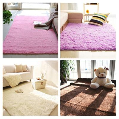 Alfombra rectangular antideslizante suave para el suelo del dormitorio y la sala de estar del hogar