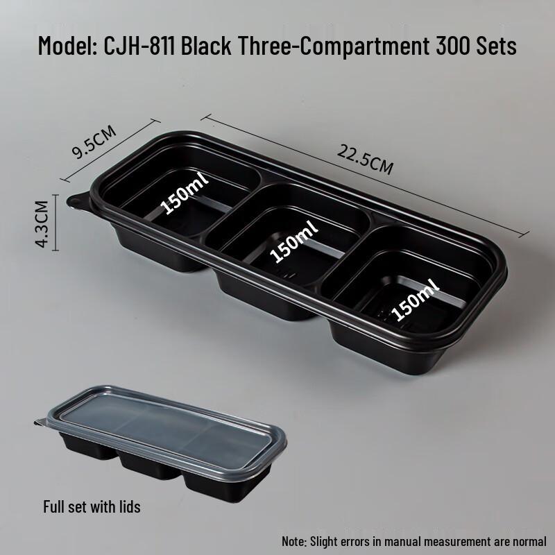 Einweg-Lunchboxen mit Fächern aus Maisstärke im japanischen Stil