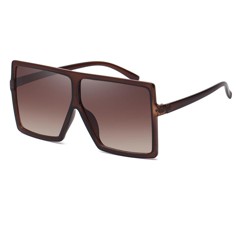 Women's Trendy Oversized Fashion Sunglasses - European & American Style
