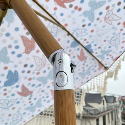 1/2Pcs Zinc Alloy Patio Umbrella Diverter Heavy Duty Outdoor Garden Market Umbrella Connector