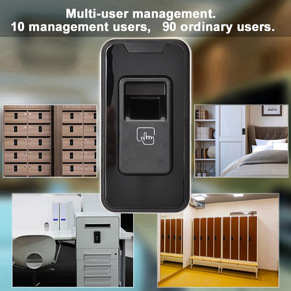 Intelligentes Lernendes Typ Fingerabdruckschloss Schuhschrank Büroschrank Schloss