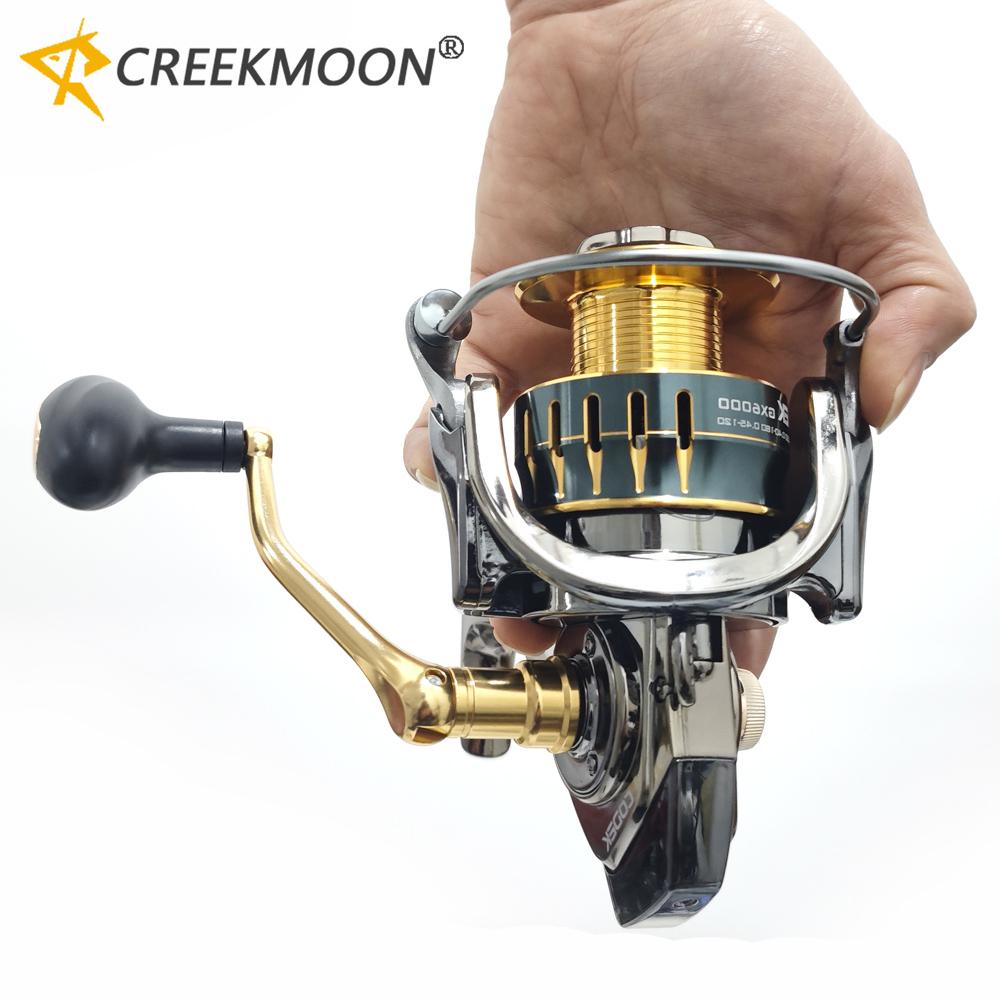 

Full Metal Sea Fishing Spinning Reel Metal Spool Wheel Carp Sea Fishing for Saltwater Stainless Steel Bearing 13+1BB Accessories 260319 1000 Series