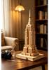 Handmade Wooden Eiffel Tower 3D Puzzle Ornament