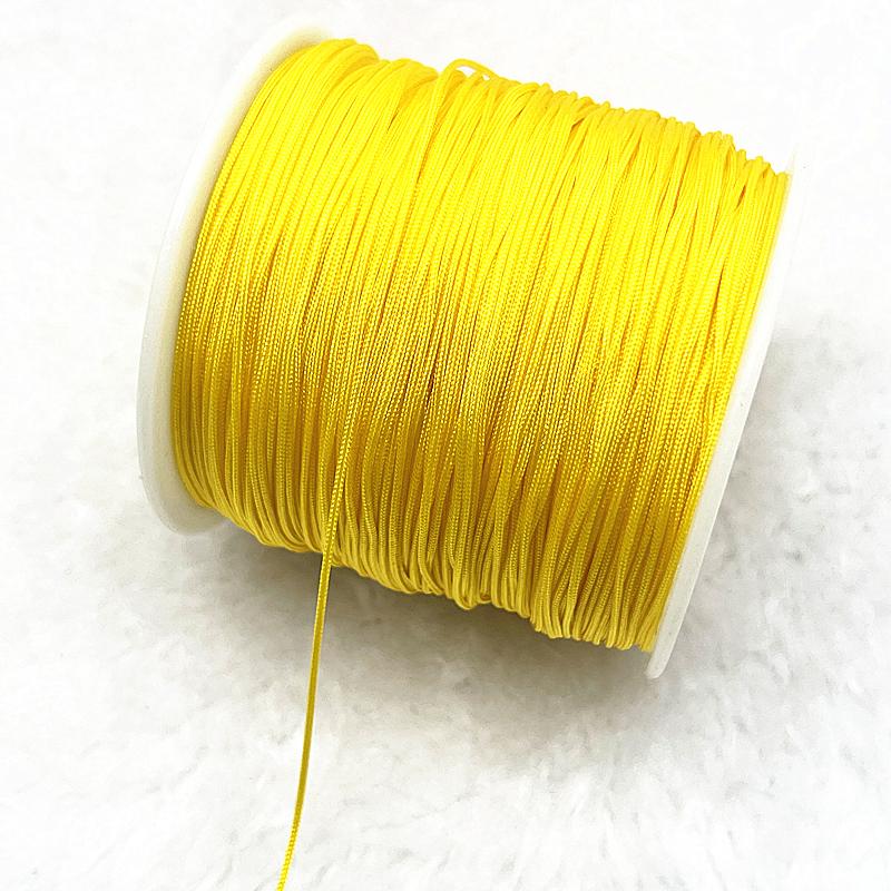 5yards 1.5mm Nylon Cord Thread Chinese Knot Macrame Cord Bracelet Braided String DIY Tassels Beading Shamballa Thread