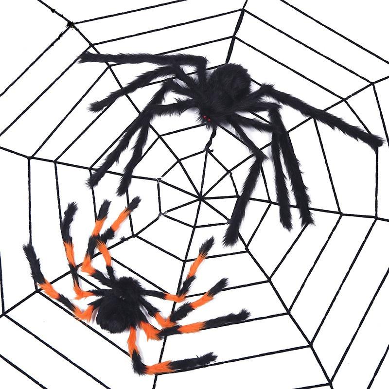 Super velký plyšový pavouk pro párty nebo halloweenskou výzdobu