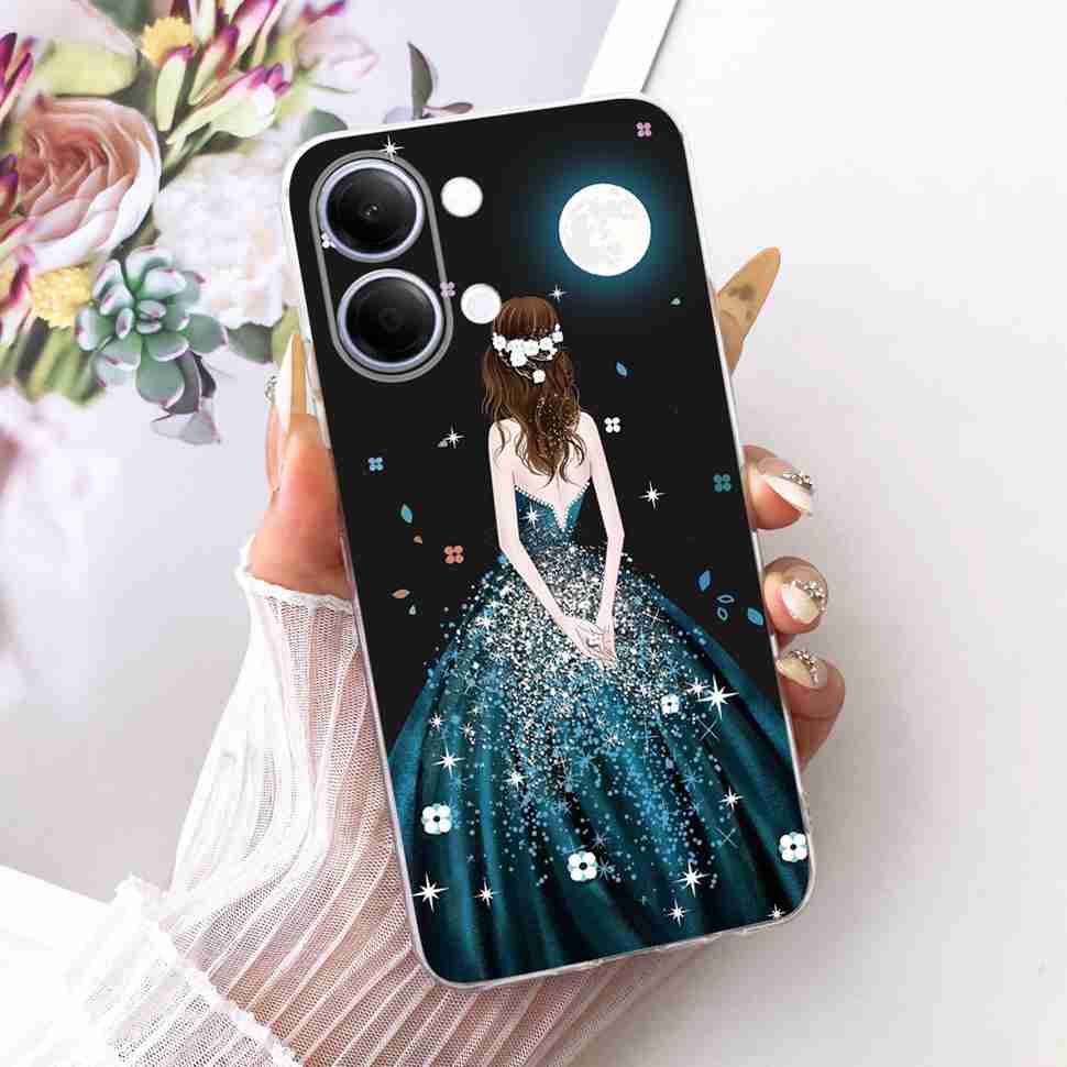 For vivo Y05 4G 6.74" Case Simple Cute Cartoon Cat Rabbit Silicone TPU Back Cover For Vivo y05 VIVO Y 05 4G Phone Cases Bumper