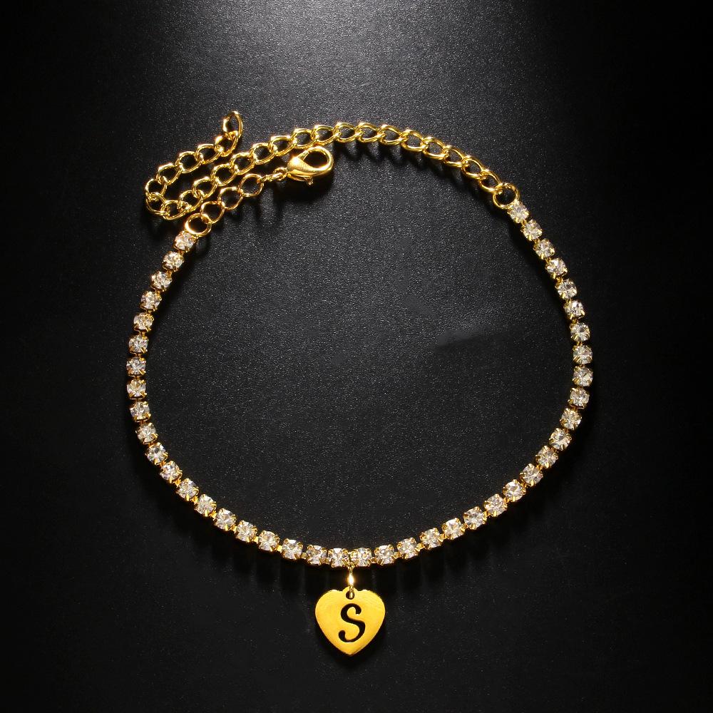 Diamond skinnende mote, enkle ville sexy strand smykker kvinner