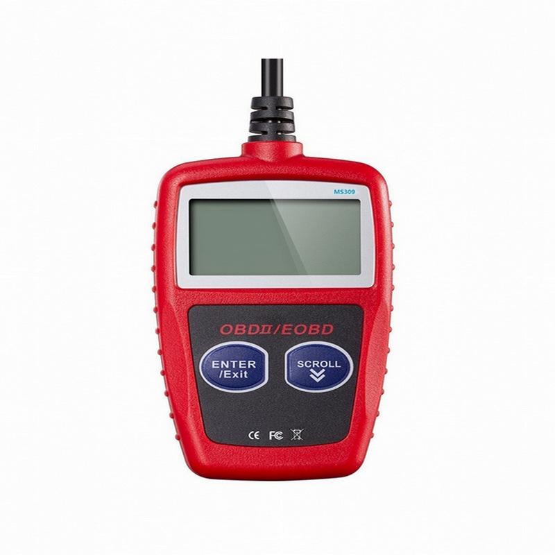 OBD2 ELM327 Car Diagnostic Instrument Read Code Clear Code Engine Fault Repair Code Reader MS309
