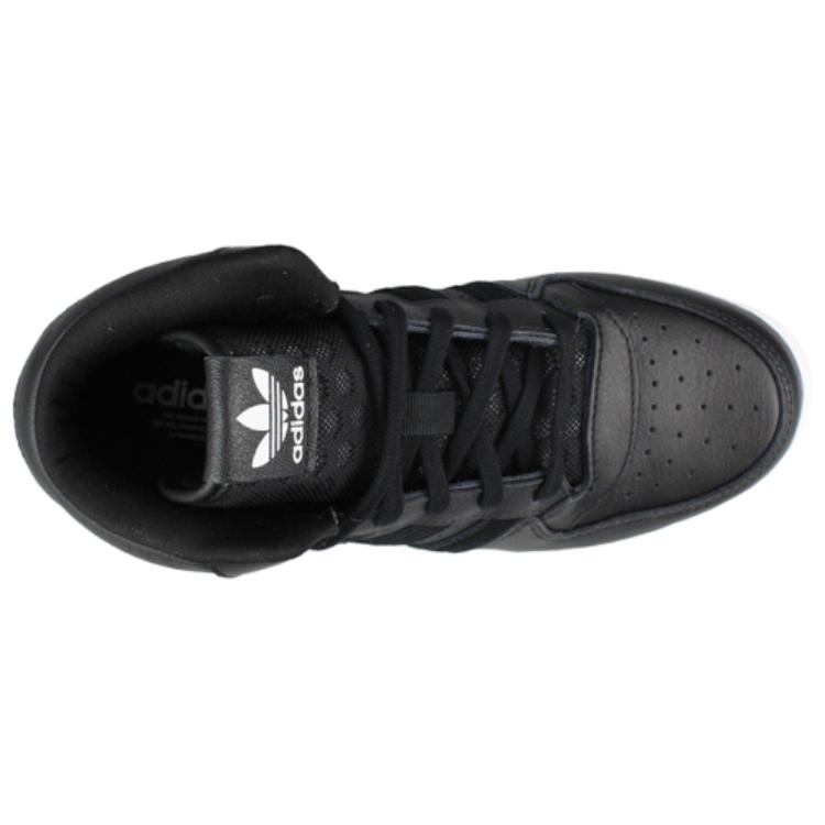 Adidas Originals Attitude Revive Comfortable Versatile Non-Slip Durable High-Top Skate Shoes Women Sneakers Black BY9753
