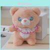 Rosa und Weißer Bär Plüsch Schlüsselanhänger Niedlicher Schal Teddy Bären Tasche Anhänger Puppe