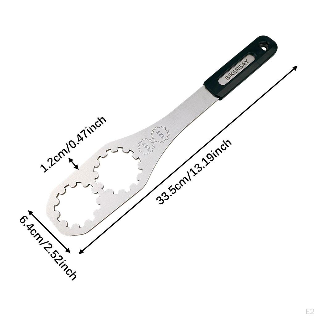 Bike Cassette Sprocket Remover Spanner Parts Premium Repair Accessories Auxiliary Freewheel