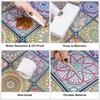 Kitchen Oil-Proof and Water-Proof Floor Mats, Household Washable, Long, Dirt-Resistant Luxury Diatomaceous Earth Carpets Home Decor