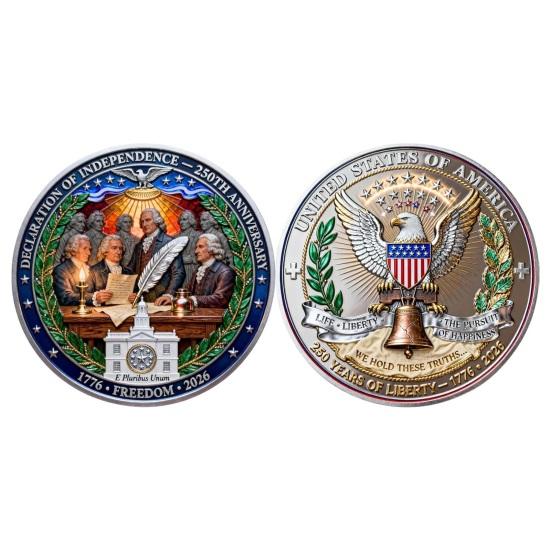 USA Utmaningsmynt Metall Dubbelsidig US Minnesmynt Samlarobjekt Minnessak för Samlare